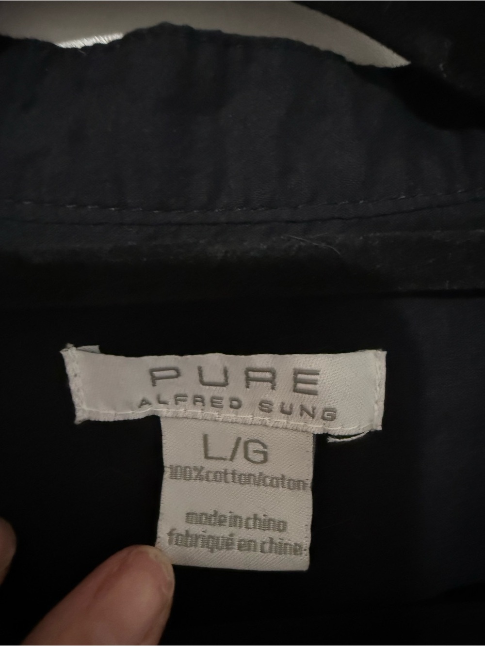 238. ALFRED SUNG Cotton Women’s Ruffle-Front Shirt Button Down Academia - Picture 5 of 7